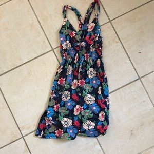 Tropical Print Dress